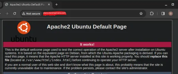 Apache Default Page