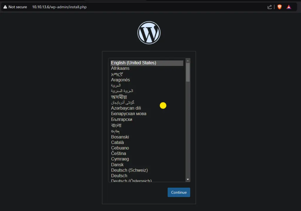 Instalasi WordPress di STB HG680